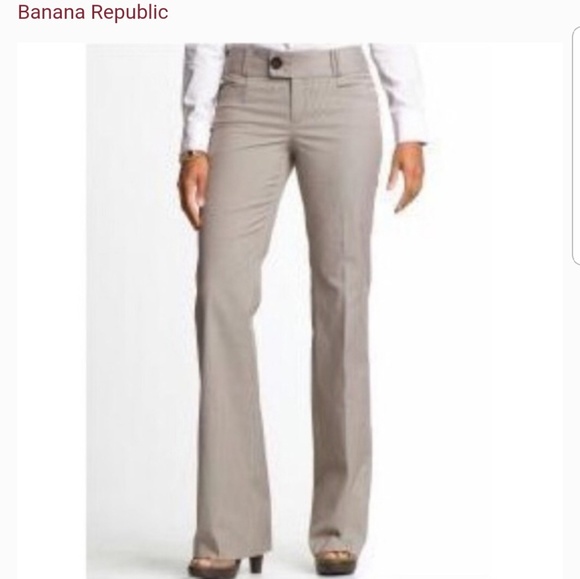 Banana Republic Pants - Banana republic  323 Martin Fit 6 Stretch